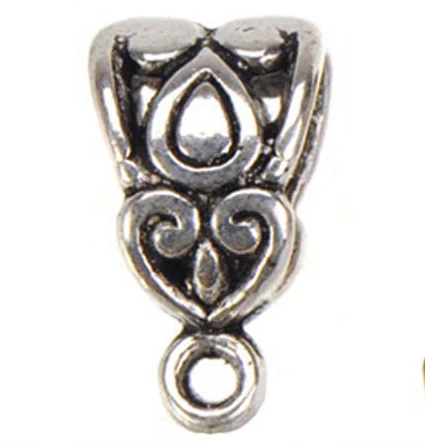 997 silver 13mm Винтажные медные Кулоны, подвески, соединители, подвески, ожерелье, сделай сам, ювелирное изделие, круглая трава, капля, сердце, серебряный сплав, 40 шт - Цвет: 997 silver 13mm