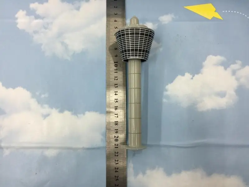 1/400 специальный литой аэропорт Маяк статический дисплей Коллекция Модель игрушки для детей