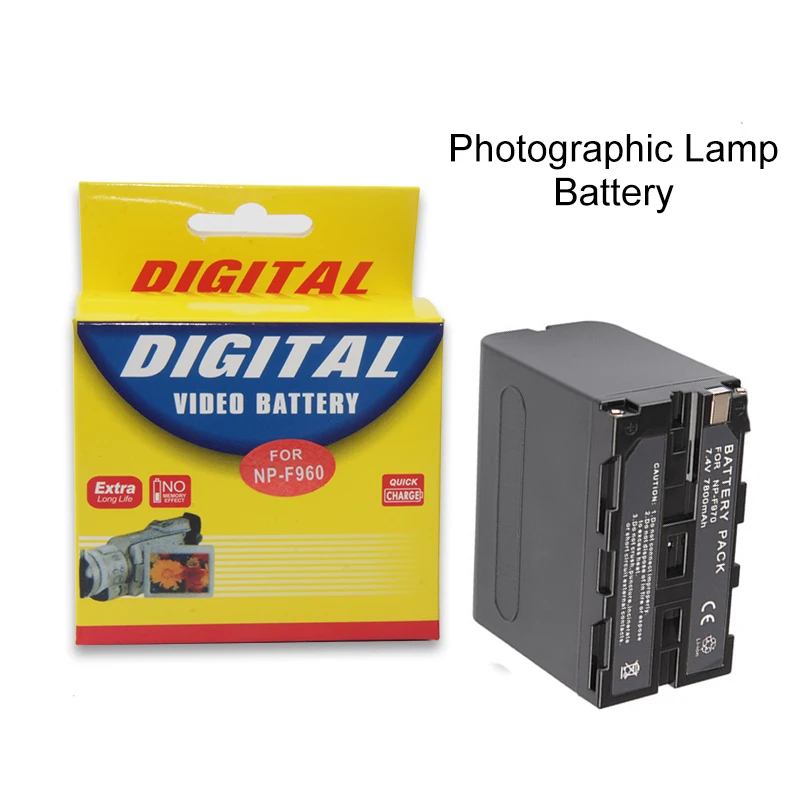 7800 мАч Np F970 фотолампа батарея для f970 F960 Led видео свет лампы монитора Ledp260 Yn600l Ii