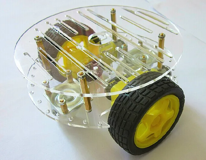 Новинка! 2 колесный гидромотор электромобиля умный робот шасси автомобиля