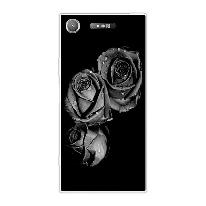 5 2 &quotдля Sony Xperia XZ1 цветной чехол для телефона мягкие силиконовые чехлы Dual F8342 Coque |