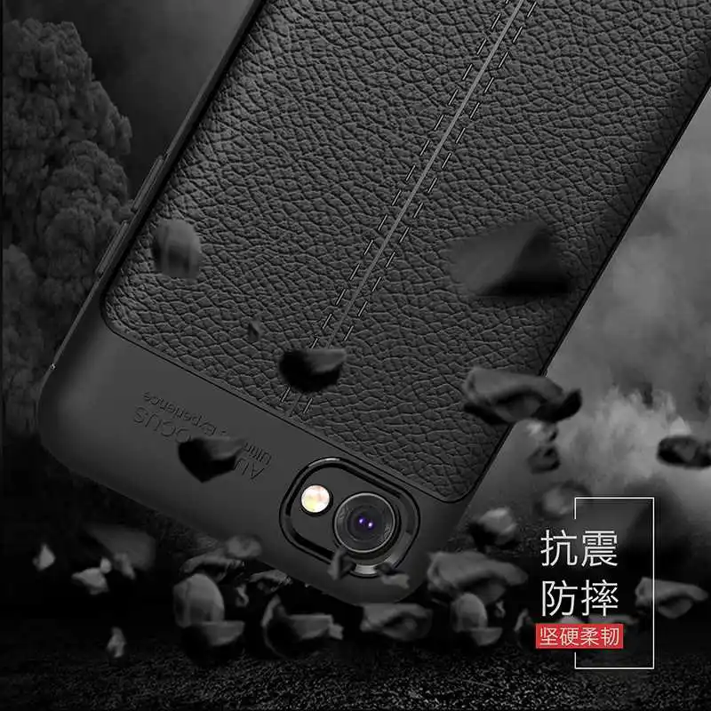 Mokoemi Fashion Lichee Pattern Shock Proof Soft 5.5&quotFor LG Q6 Case For Plus Mini Cell Phone Cover |