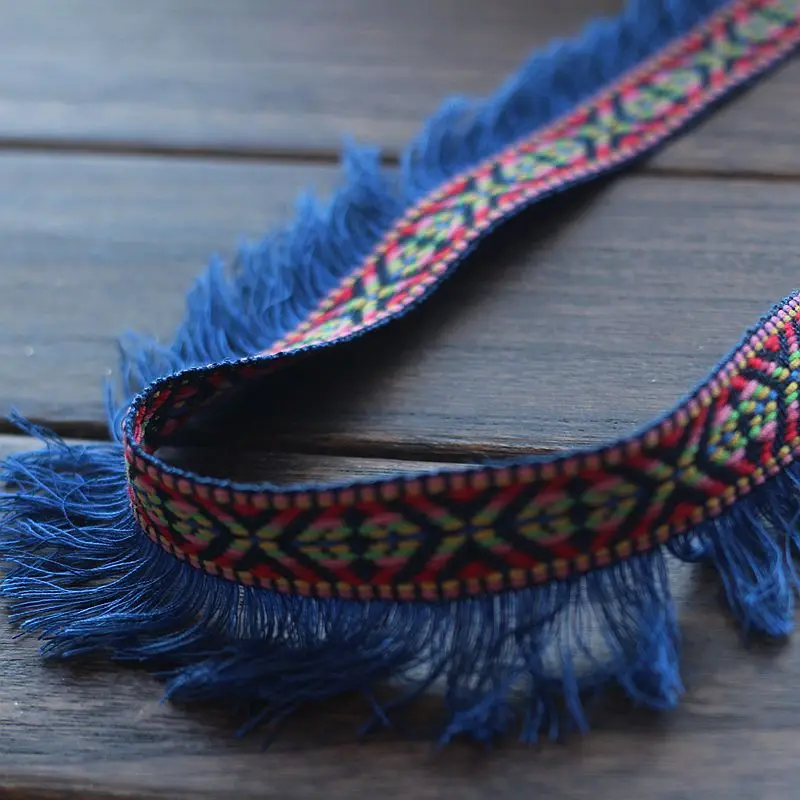 5 Ярд/партия хлопковая кружевная лента для шитья латинское платье сценическая