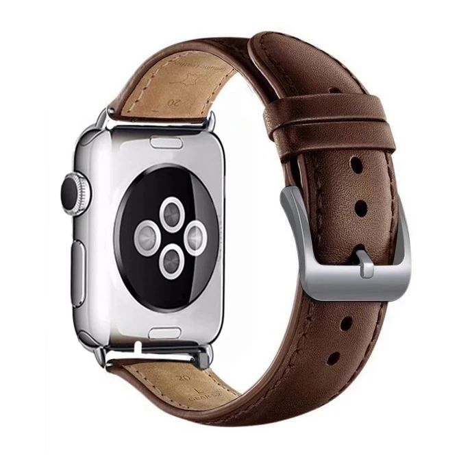 Производитель кожаных петель для iwatch 5 4 3 2 1 ремешок для Apple Watch 38 мм 42 мм 40 мм 44 мм цветочный дизайн