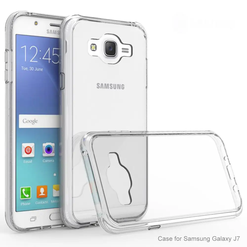 Чехол для Samsung Galaxy J7 NXT Neo противоударный силиконовый гибридный жесткий