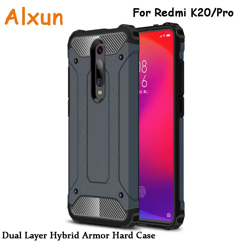 Чехол Alxun для Xiaomi Redmi K20 Pro мягкий чехол из ТПУ внутренний корпус + жесткий