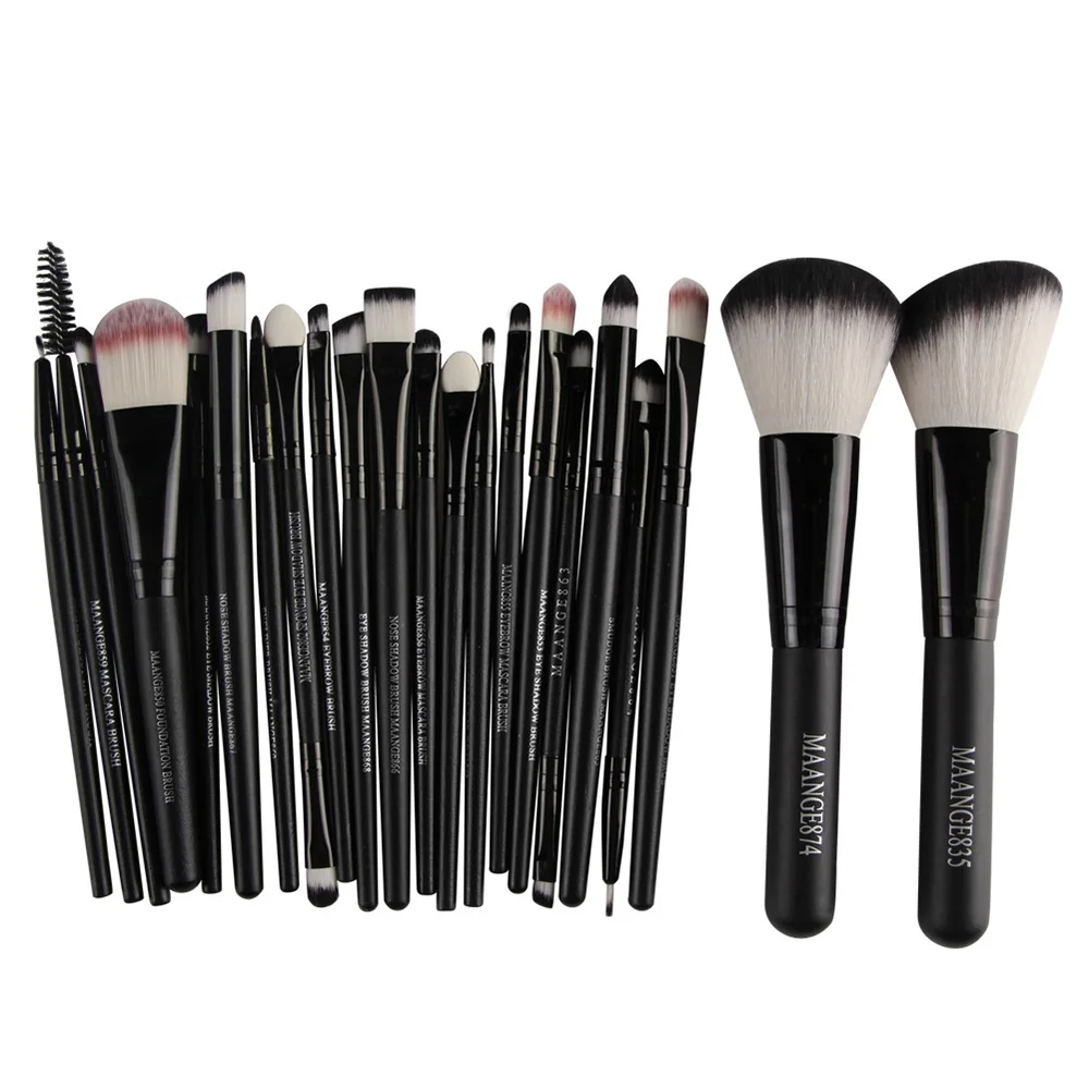 

22pcs Beauty Makeup Brushes Set Cosmetic Foundation Powder Blush Eye Shadow Lip Blend Make Up Brush Tool Kit Maquiagem