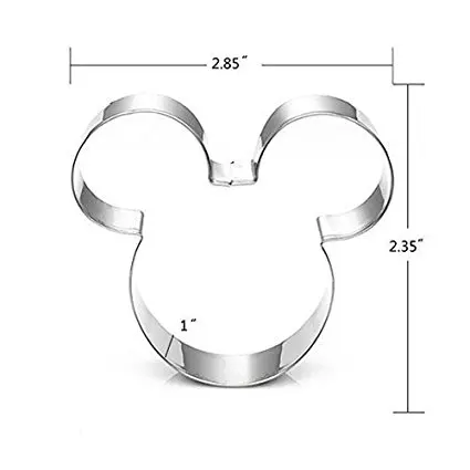 2 шт. Мультфильм Мышь Форма Cookie Cutter Пресс-Формы Фондант Прессформы Торта Печенье