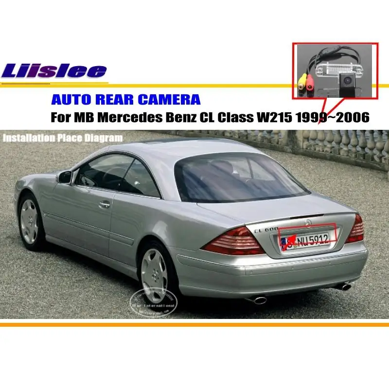 Liislee автомобильная парковочная камера/камера заднего вида для Mercedes Benz CL Class W215 1999 ~