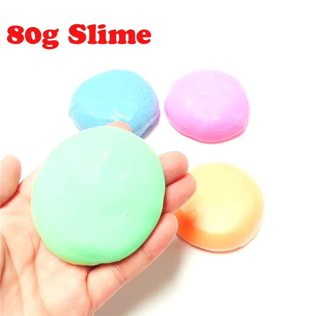 80 г дети взрослые антистресс 3D белый розовый оранжевый цвета Floam пушистые
