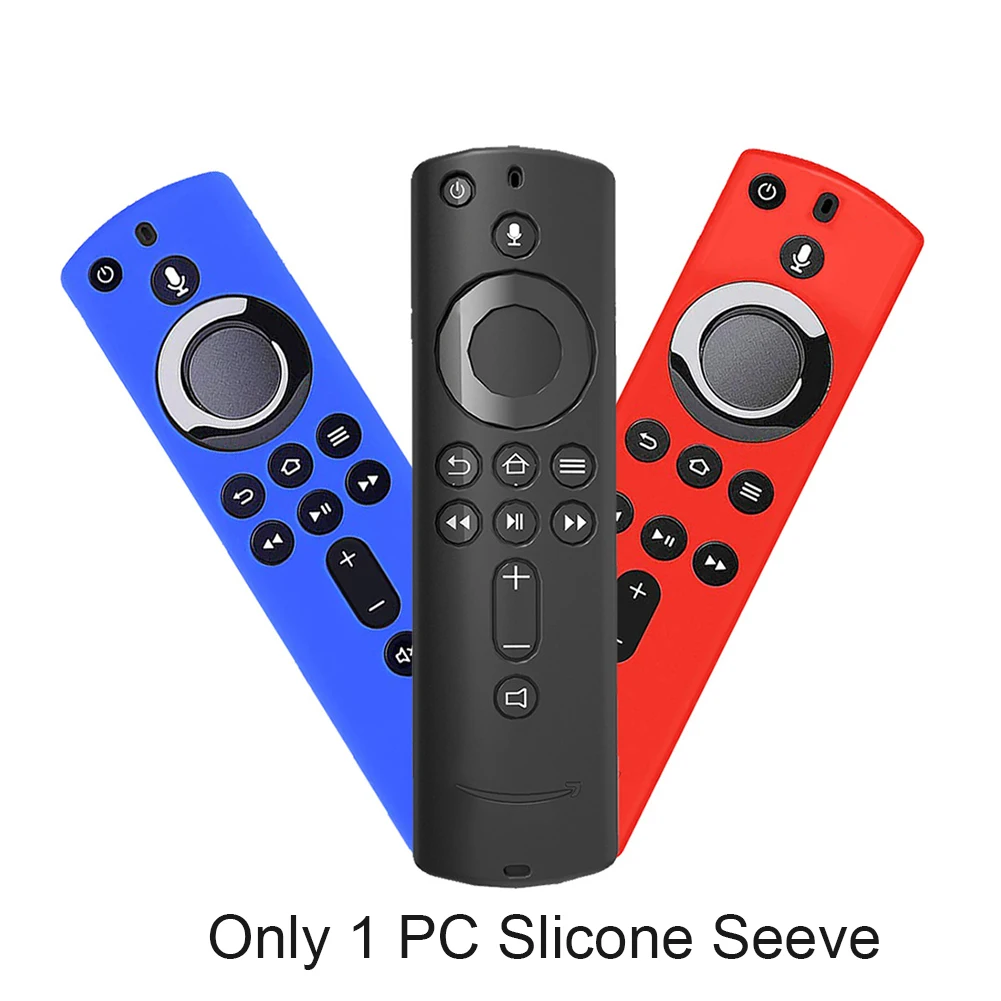 Силиконовый чехол с дистанционным управлением для Fire TV Stick 4K Ударопрочный