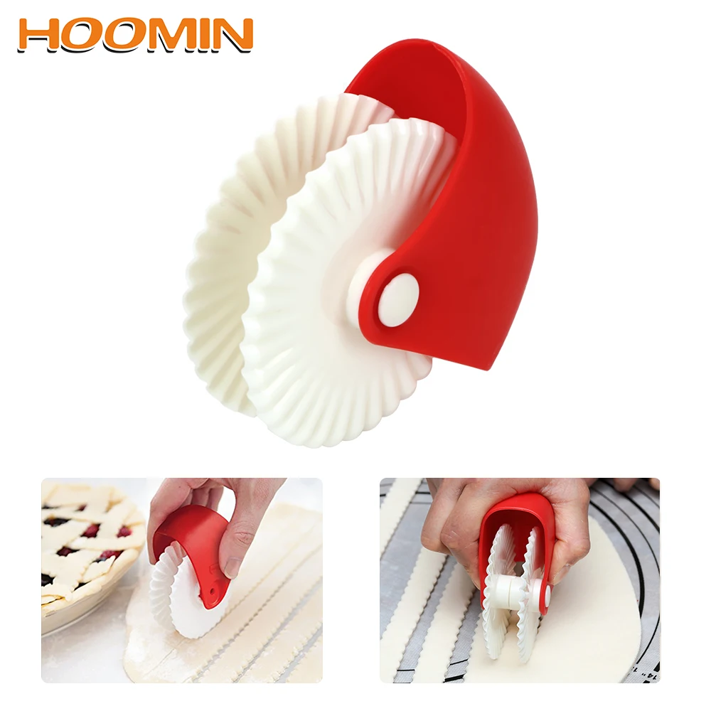 Режущий инструмент сделай сам кондитерский Cuter Rolling Wheel пластиковый ручной нож