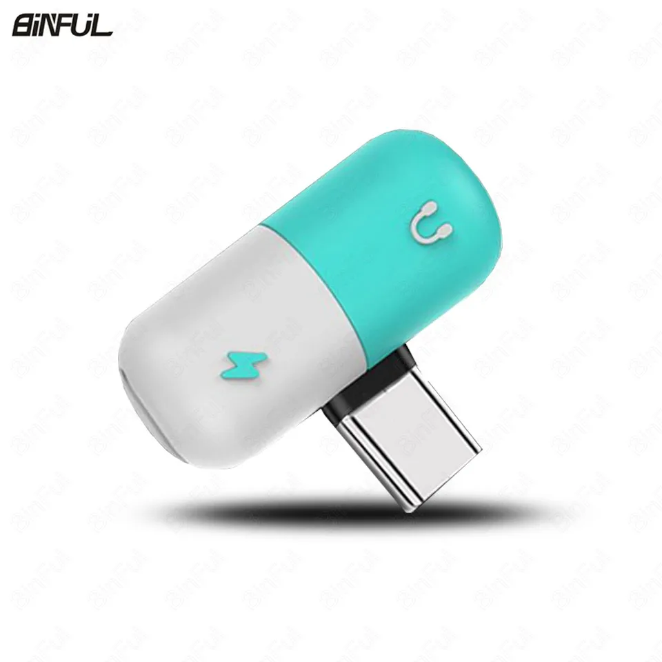 Двойной usb type C адаптер USB-C конвертер зарядное устройство для мобильного телефона зарядный кабель для huawei P20 mate 10 Pro аудио наушники адаптер