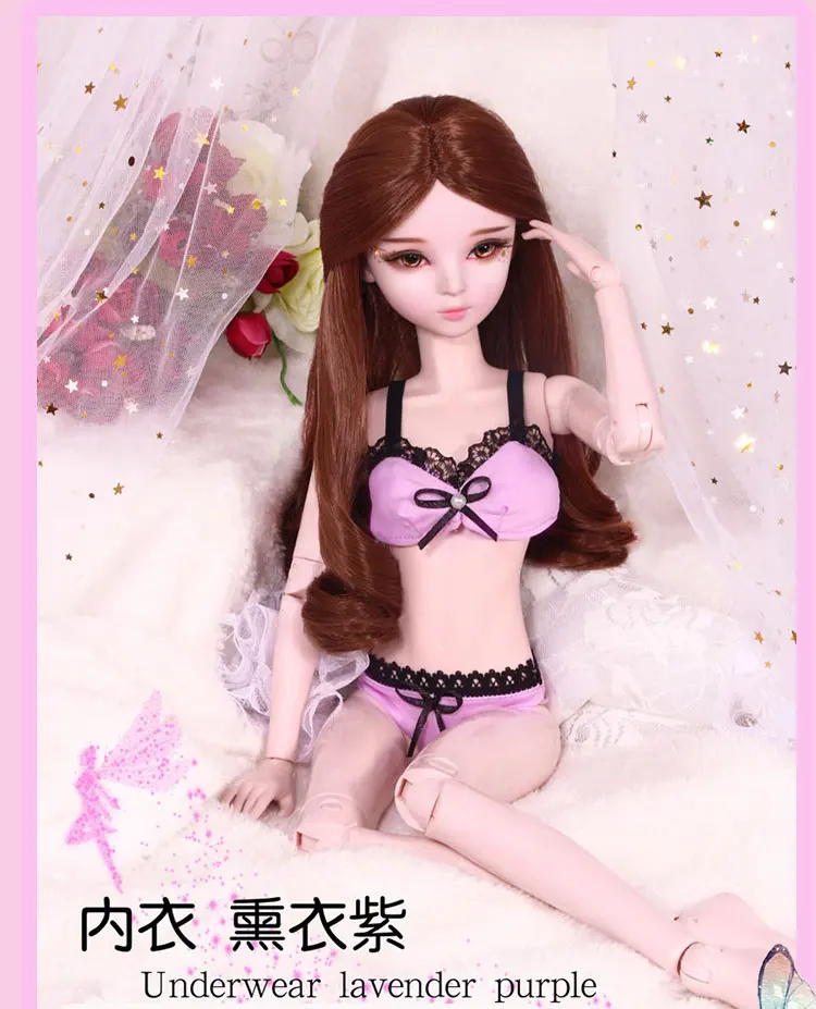 Одежда для кукол ручной работы для Bjd 1/3 куклы нижнее белье бикини купальник для девочек куклы аксессуары для кукол игрушки