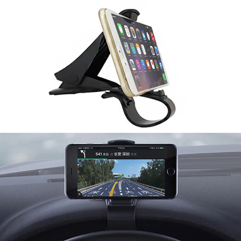 6 5 дюймов Автомобильный держатель приборной панели легко зажимается