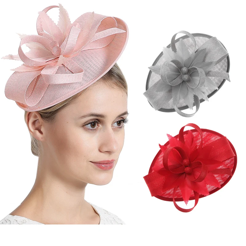 Винтажный аксессуар для волос женские перьевые заколки элегантные свадебные