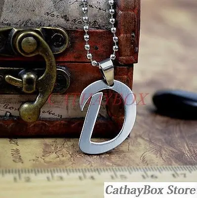 Кулон из нержавеющей стали кулон в виде буквы D 60 см длина 02|chain jokes|necklace chain designchain