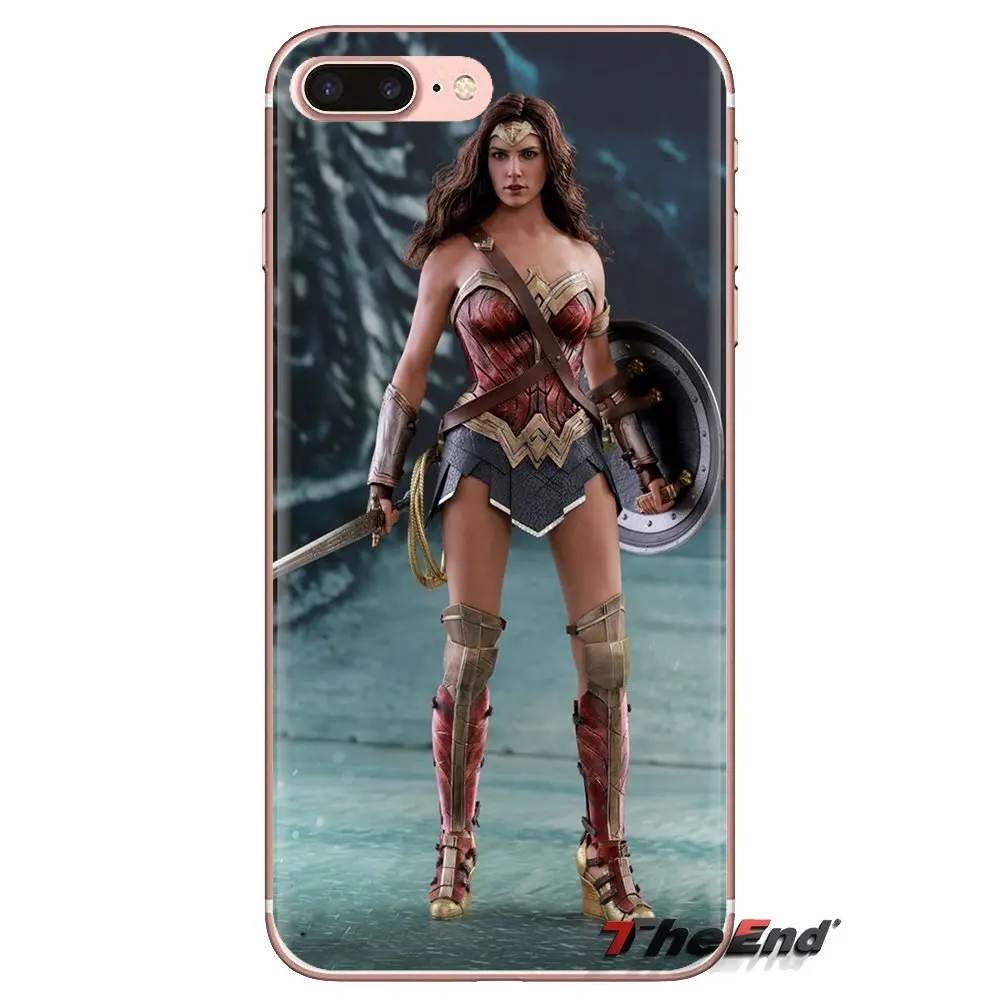 Для Samsung Galaxy A3 A5 A7 A9 A8 Star A6 Plus 2018 2015 2016 2017 мягкие прозрачные чехлы Чехлы Wonder Woman Сезон