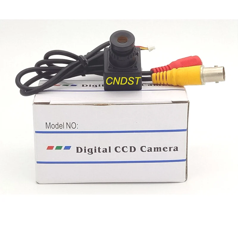 CNDST мини цилиндрическая квадратная цветная камера 22x22 мм 700TVL OSD 1/3 "Sony 960H Super HAD CCD