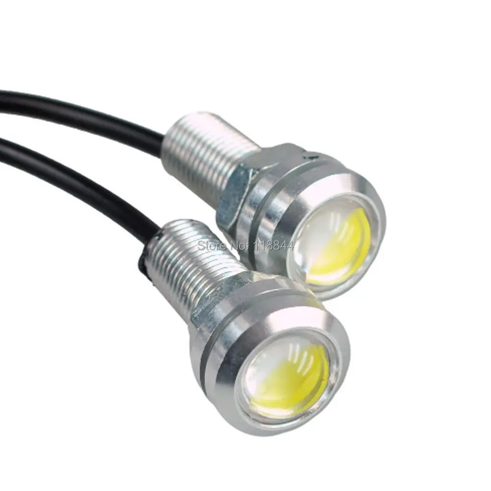 10 шт. светодиодные лампы 12 В 3 Вт для дневных ходовых огней | Автомобили и