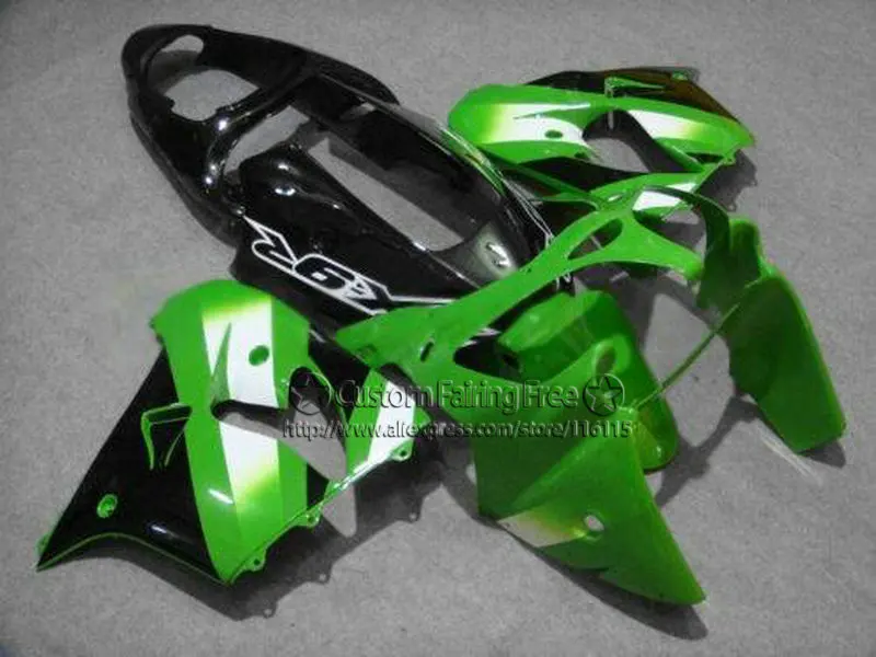 Высококачественные зеленые детали для мотоцикла комплекты обтекателей Kawasaki ZX9R