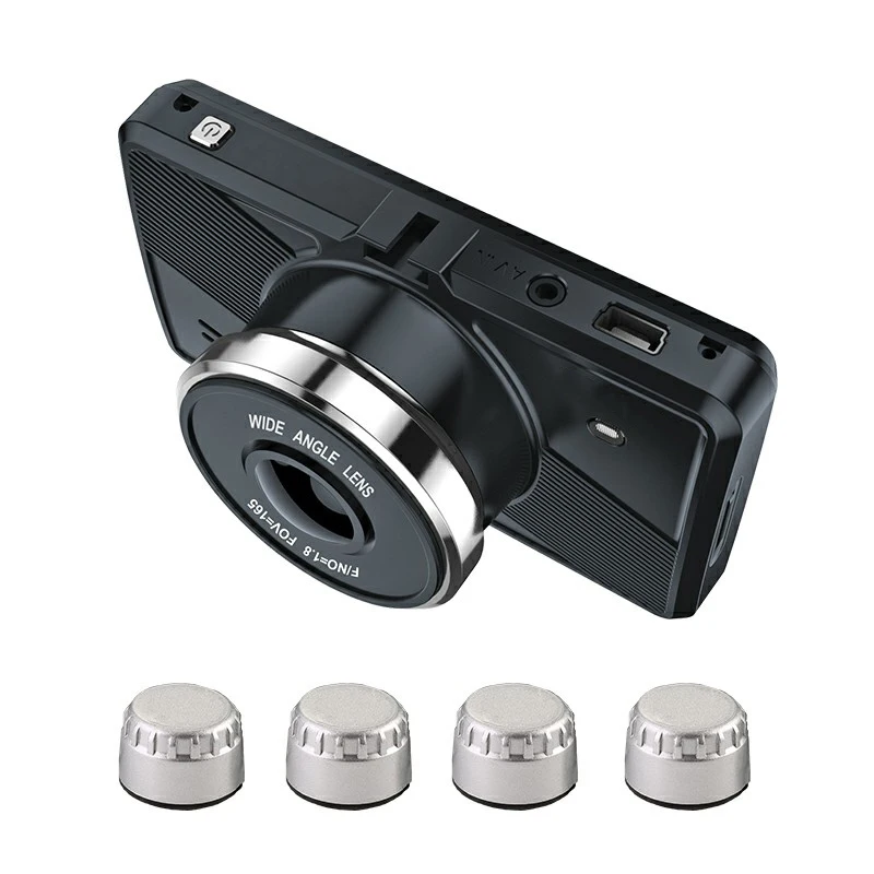 Dash Cam HD1080P DVR с шинным Давление мониторинга Сенсор Автомобильные