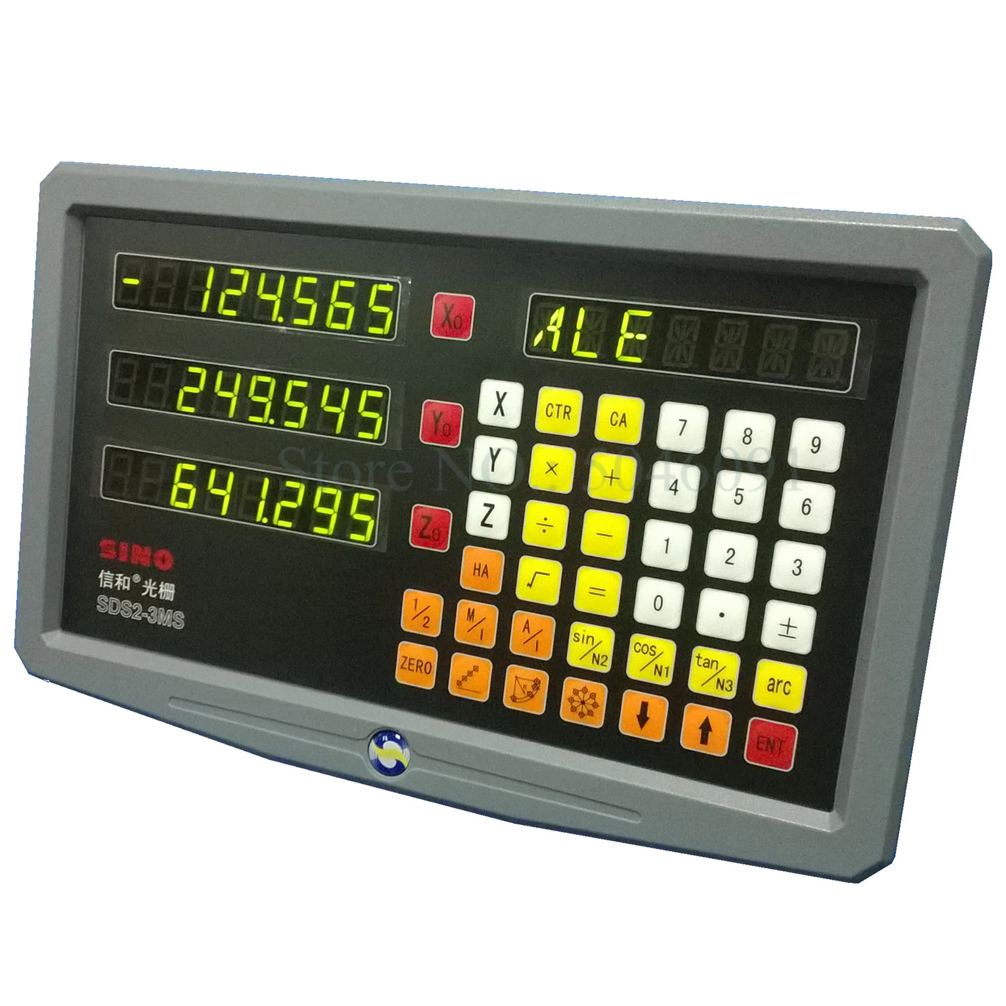 Sino SDS2-3MS Lathe Milling Machine DRO Digital Readout SDS3MS TLL Input AC110V/220V Linear Scale Three Axes Display