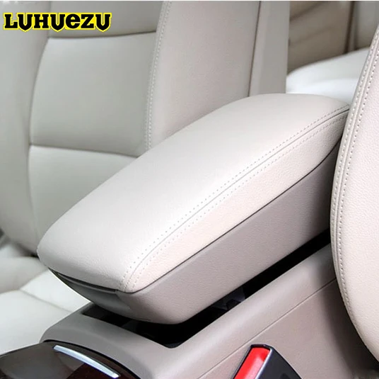 LUHUEZU для Audi A4 B6 B7 аксессуары кожа центральный подлокотник автомобиля консольный