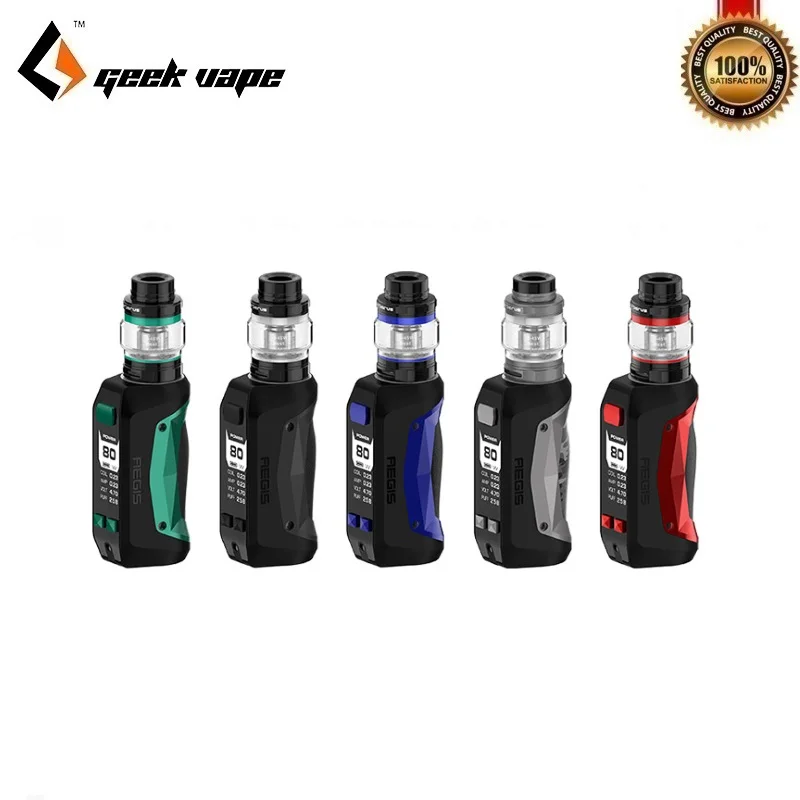 Оригинальный Geekvape Aegis мини 80 Вт комплект 2200 мАч электронная сигарета с 5 мл Cerberus Vape