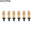 Регулируемый латунный распылитель, насадка для системы разбрызгивания, распыление, полив для сада, газона, орошения, виллы, прохлады, 10 шт.