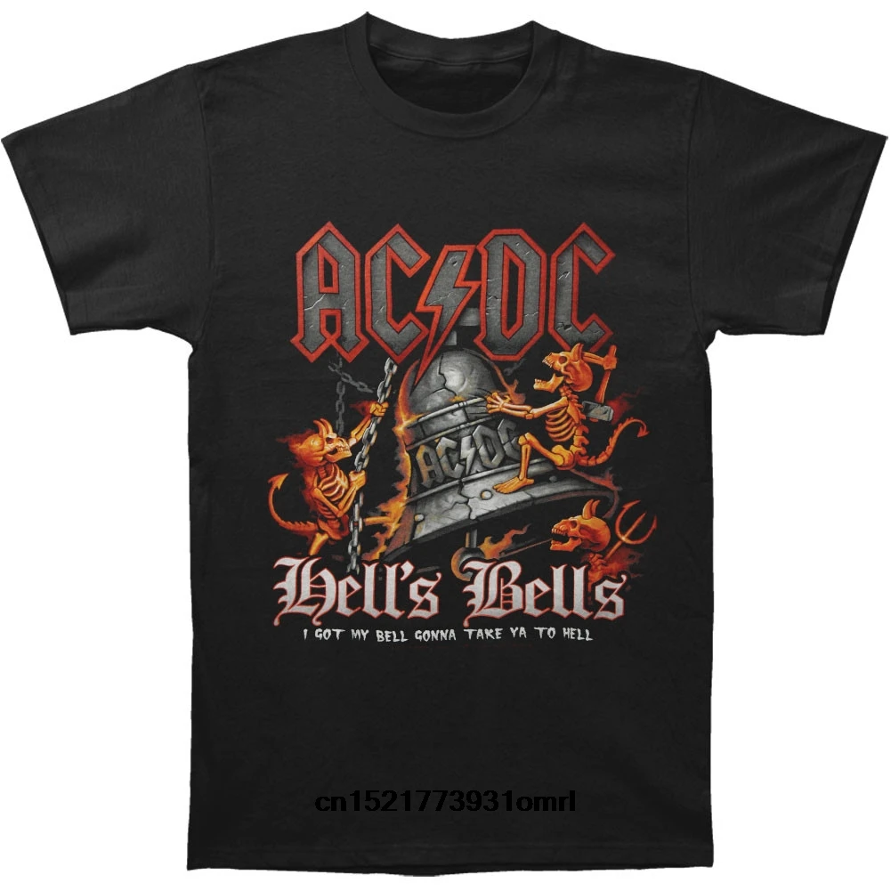 Забавная Футболка мужская новинка футболка AC/Rolling Thunder футболка|Мужские футболки|