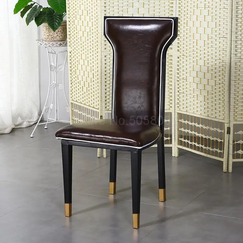 New Chinese Chair Hotel Restaurant Box Theme Classical Simple Hot Pot Restaurant Light Luxury Hotel Dining Chair 4 Starting - Цвет: ml16