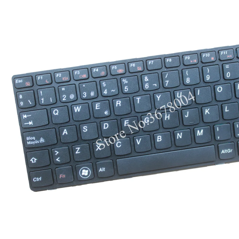 Новая испанская клавиатура для ноутбука Lenovo G500 G505 G500A G505A G510 G700 G700A G710 G710A G500AM G700AT SP