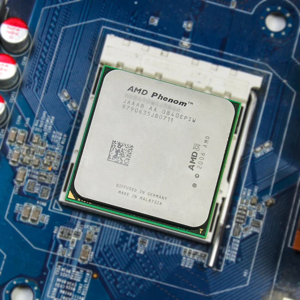 Четырехъядерный процессор AMD Phenom X4 9650 2 3 ГГц 95 Вт Разъем AM2 + | Компьютеры и офис
