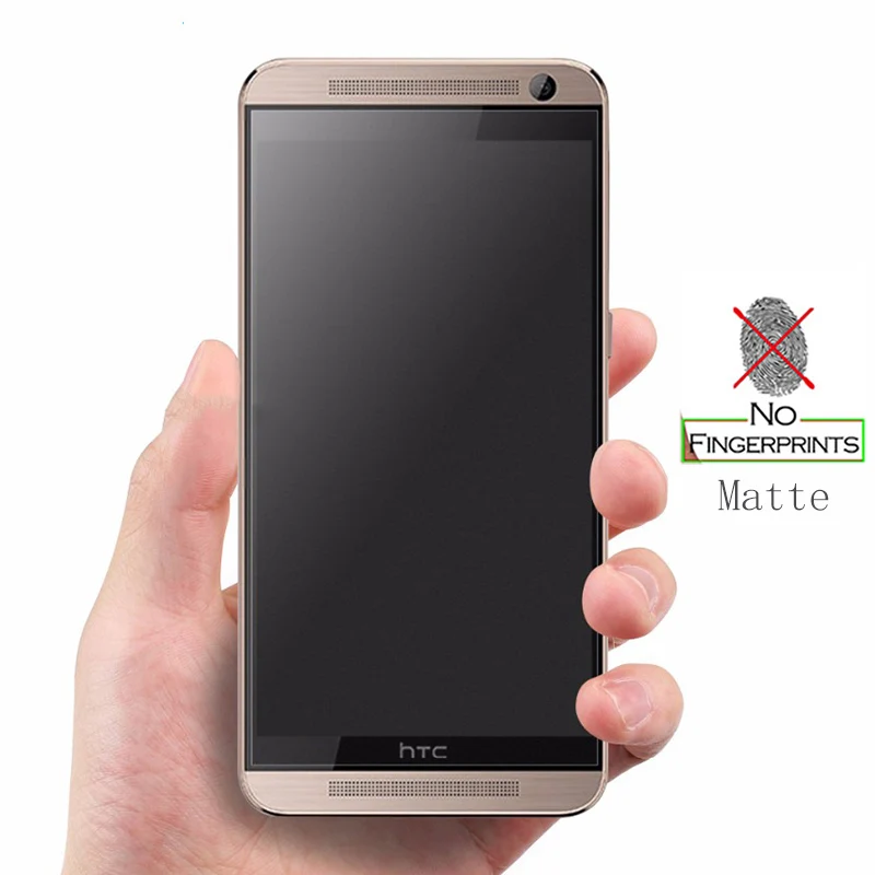 Матовое стекло MicroData для HTC 10 M10 без отпечатков пальцев матовое закаленное M9 M8 A9 X9