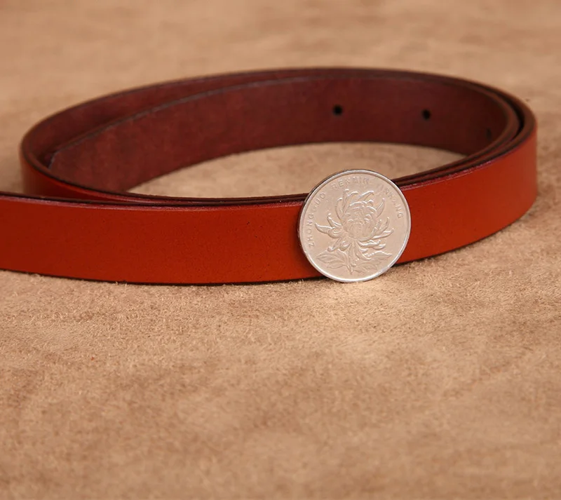 Новинка 2017 модные ремни для женщин Простой ремень с пряжкой металлический