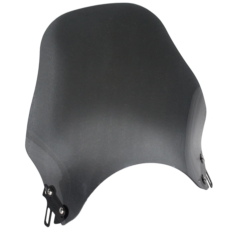 

Motorcycle Round Headlight Windshield Windscreen For Honda Kawasaki Yamaha Suzuki Street Bikes Wind Screen Glass