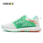 Женские кроссовки ONEMIX, белые мягкие кроссовки из сетчатого материала для бега, бега, прогулок, бесплатная доставка, 5,0