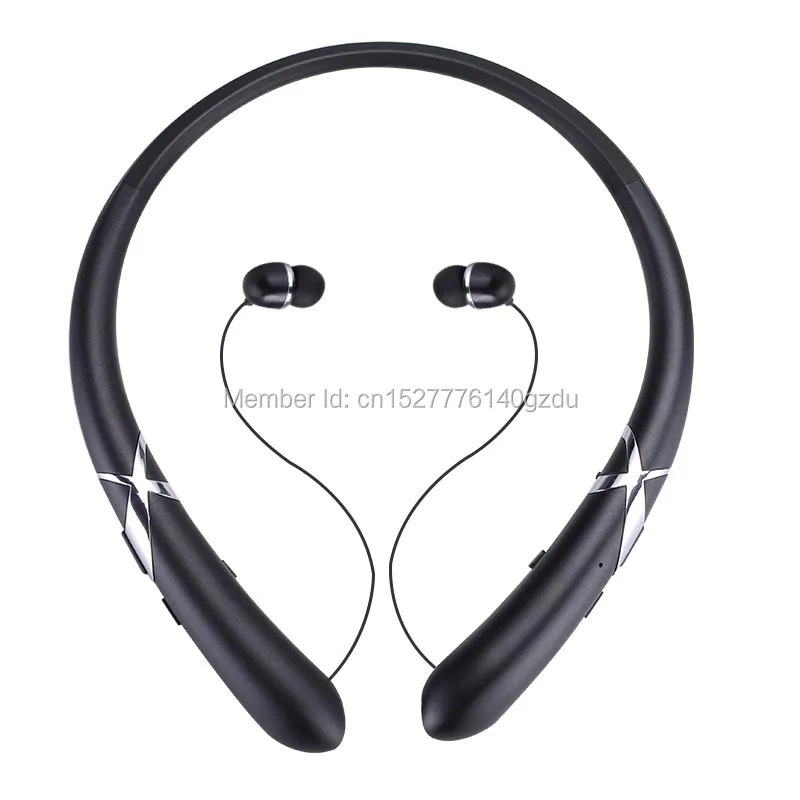 Выдвижная bluetooth-гарнитура Беспроводные наушники с микрофоном спортивные стерео наушники для мобильного телефона для LG samsung iPhone 7 8 Plus