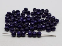 500 dark purple 8mm round wood beadswooden spacer beads jewelry making