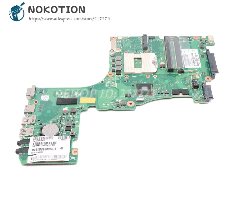 NOKOTION Фирменная Новинка V000318010 для Toshiba satellite L50 A L55 L50T материнская плата ноутбука L55T