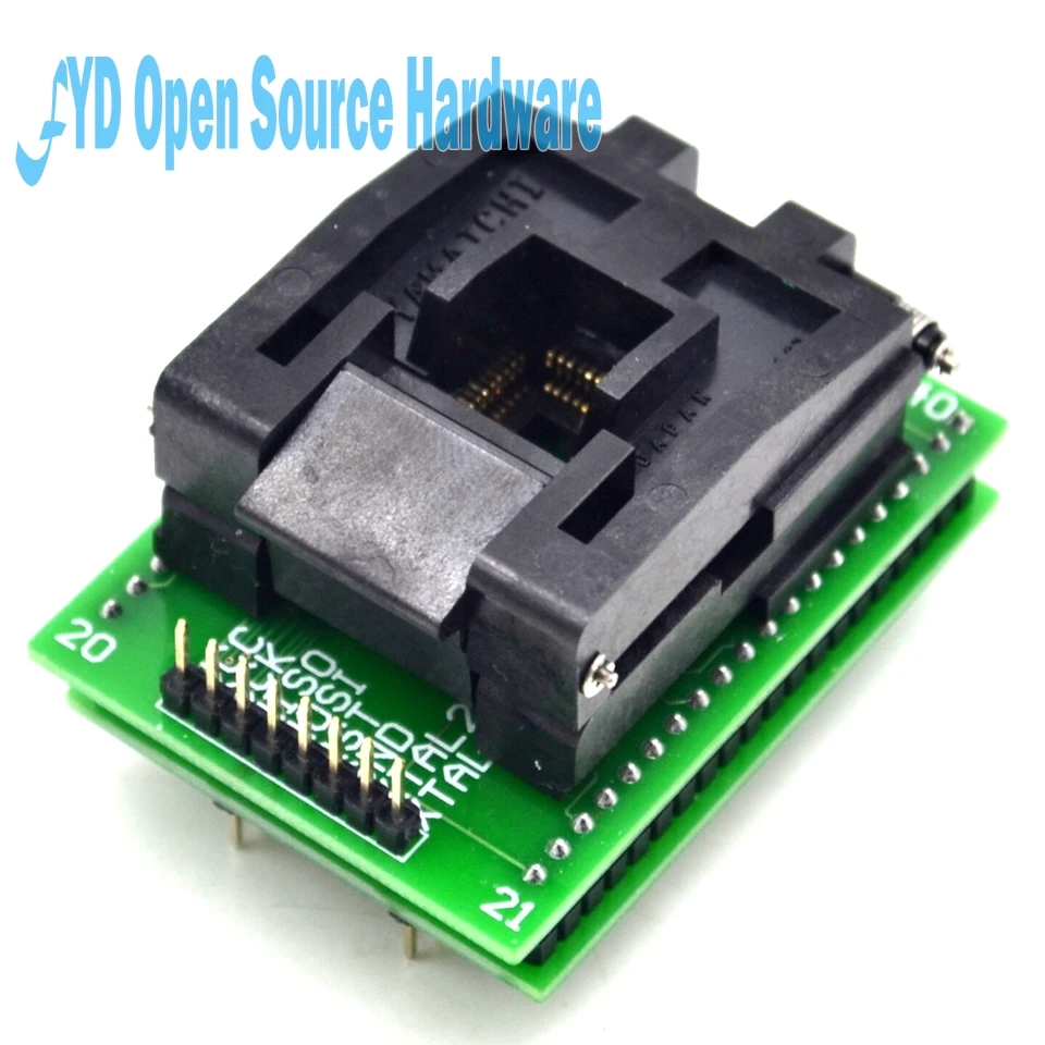 IC Тесты клеммный блок адаптер Блок горения преобразования TQFP44 для DIP40 QFP44|block block| |