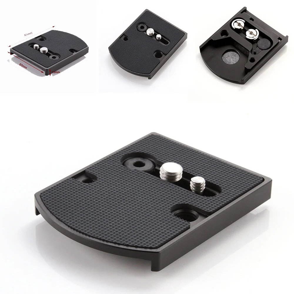 

410PL Quick Release Plate 1/4 3/8 inches Screw for Manfrotto 410 405 488 808 329 RC4 Tripod Head