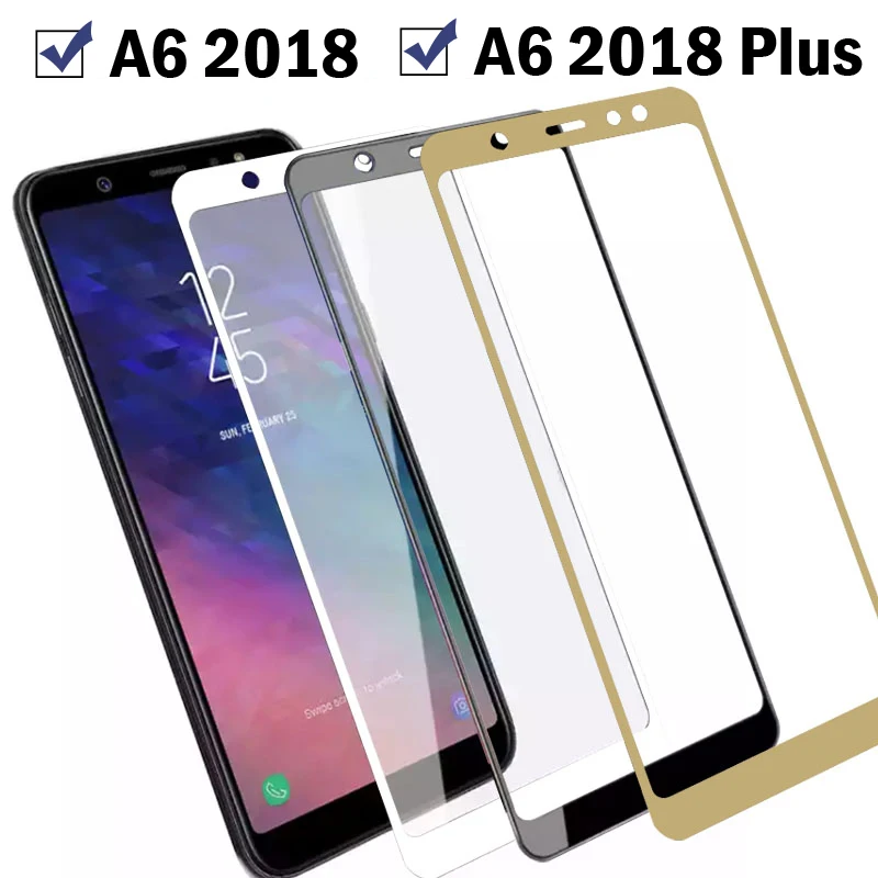 Защитное стекло для samsung Galaxy A6 plus 2018 закаленное на Gelaksi Plus A 6 6a Защитная пленка