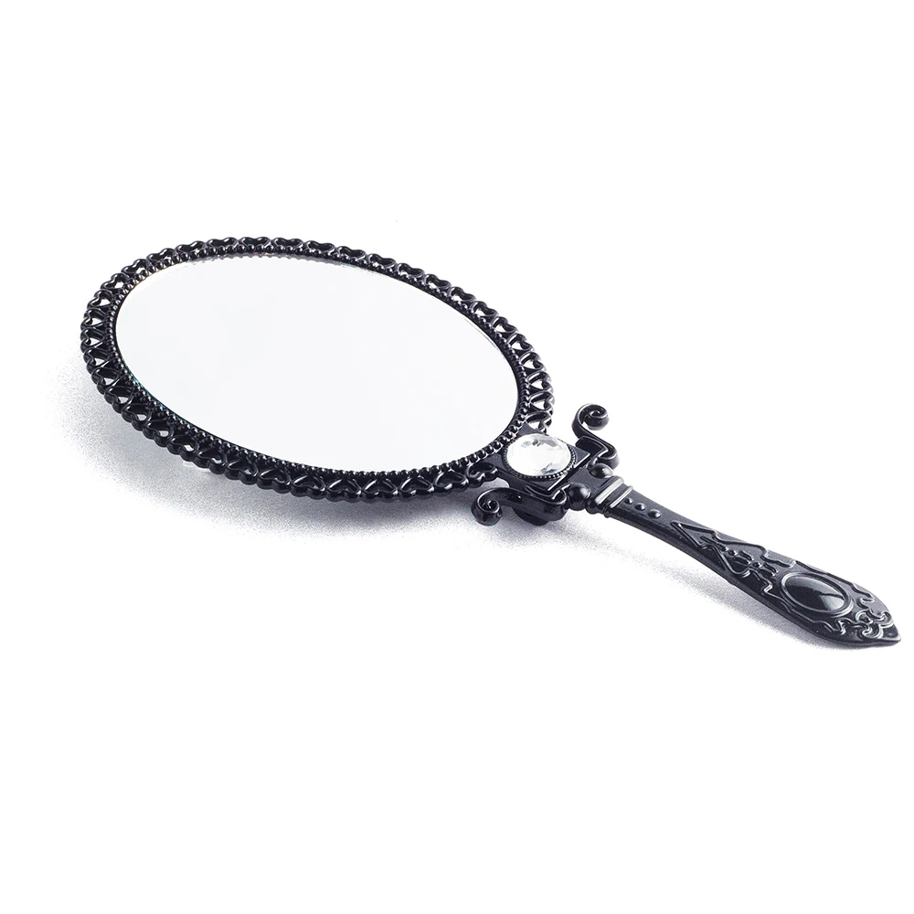 1 шт. складной Зеркала под старину Стиль Макияж рук зеркало черный для