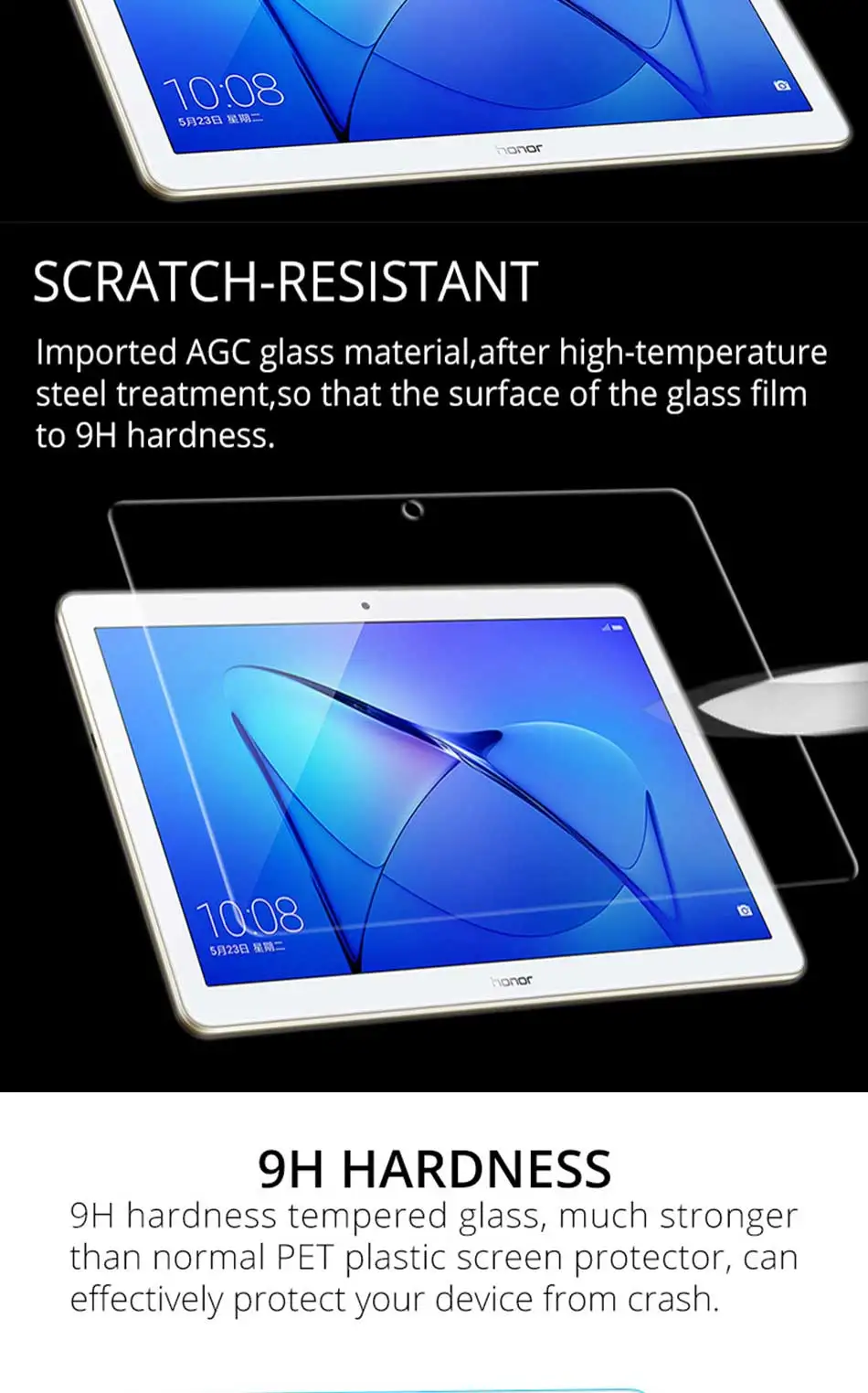 Закаленное стекло для Xiaomi mi Pad 4 Plus 3 2 1 4 планшет Защитная пленка для экрана для Xiaomi mi pad 4 mi pad4 Pad4 Glas