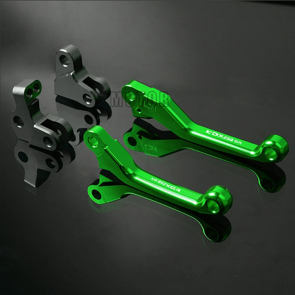 Рычаги сцепления поворотного тормоза для Kawasaki KDX250SR 1992 1994 1993 KDX250 KDX 250 SR CNC|Рычаги