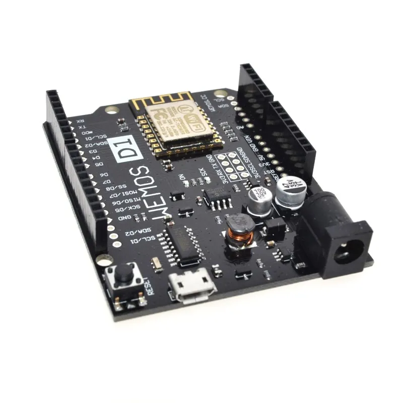 WeMos D1 R2 V2.1.0 WiFi uno based ESP8266 for arduino nodemcu Compatible | Электронные компоненты и