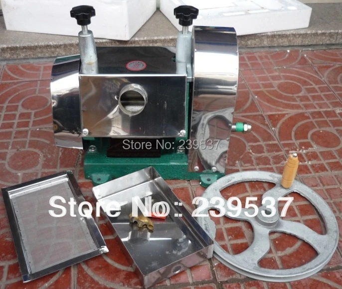 manual sugarcane juicer press made in China good price heavy duty sugar cane juicing machine |