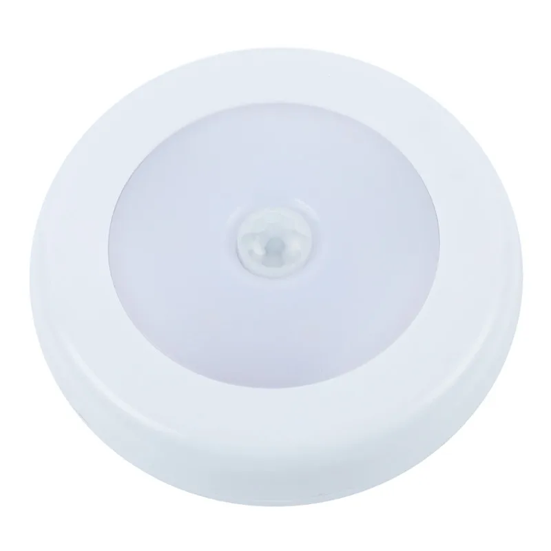 Батарея датчик мощности 6 светодиодный ночник Магнитный инфракрасный PIR движения